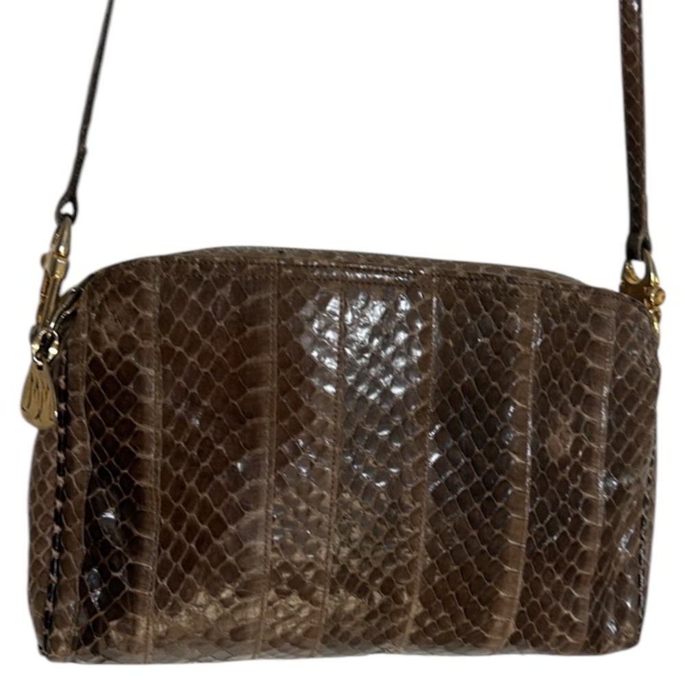 Vintage Morris Moskowitz Snake Skin Crossbody